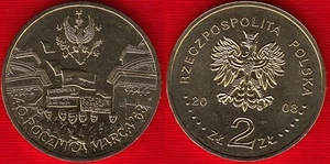 Poland 2 zlote 2008 "40th ann. of March 1968" UNC - Picture 1 of 1