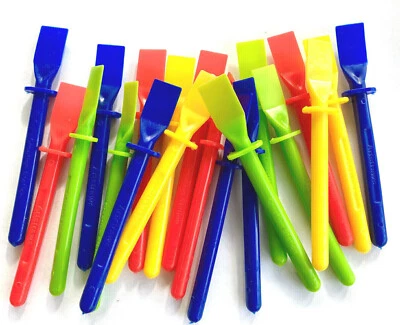 Glue Spreaders Plastic Spatula PVA Adhesive School Kids Art Craft - 30 Pack - Image 1 of 2