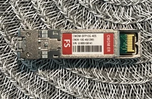 FS CWDM-SFP10G-40S CW29-10G-40 (1290) BLUE #M22-18 - Picture 1 of 2