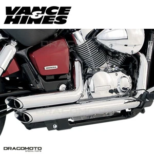 HONDA VT 750 C2B Shadow Phantom 2010-2016 Shortshots Full exhaust Vance & Hin... - Picture 1 of 4