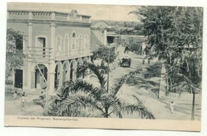 Barranquilla Colombia Postcard Carrera del Progreso - Picture 1 of 2