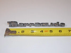 Vtg 1971 72 73 74 Plymouth Barracuda Car Vehicle Emblem Badge Door Tail 3505456 - Picture 1 of 7