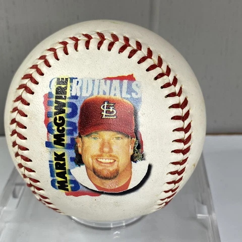 Mark McGwire Baseball 1998 Fotoball photo of Mark CHEX Cereal General Mills Cover