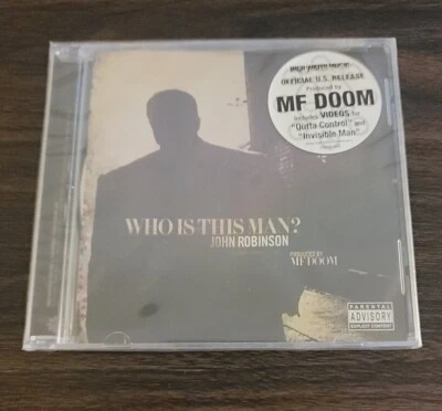JOHN ROBINSON - WHO IS THIS MAN? CD RARE OOP HTF NEW MF DOOM SCIENZ OF LIFE - Imagem 1 de 3