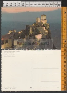 677 - REPUBBLICA DI SAN MARINO, PRIMA TORRE DI NOTTE - CARTOLINA NON VIAGGIATA - Imagen 1 de 1