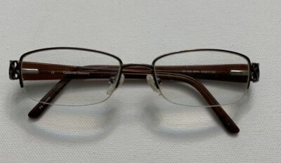 Women’s Eyeglasses Designer Catherine Deneuve brown pre-owned Frames - Image 1 of 4