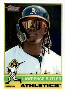 2025 Topps Heritage Chrome - #36 Lawrence Butler Athletics - Picture 1 of 2