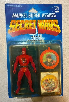1984 Mattel Vintage DAREDEVIL Secret Wars Marvel Super Heroes MIP SEALED - Image 1 of 3