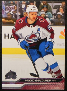 2023-24 23/24 Upper Deck Series 1 #44 Mikko Rantanen Colorado Avalanche