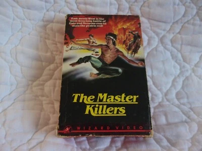 MASTER KILLERS VHS WIZARD VIDEO BIG BOX KUNG FU BROTHERS IN THE WILD WEST ACTION - Image 1 of 4