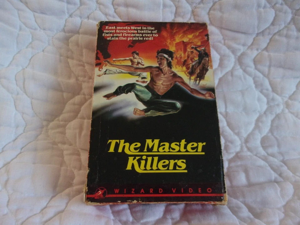 MASTER KILLERS VHS WIZARD VIDEO BIG BOX KUNG FU BROTHERS IN THE WILD WEST ACTION - Image 1 of 4