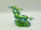 Gorgeous Liuli Crystal Animal, Horse, The Frontrunner Glass Figurine