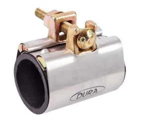 Dura FULL CIRCLE CLAMP Galvanised *USA Brand- 25x80mm Or 32x80mm - Picture 1 of 3