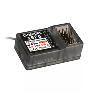 For DUMBORC X4 6 channels Gyroscope Radio Transmitter Receiver X6F/X6FG 2.4ghz - Picture 1 of 13