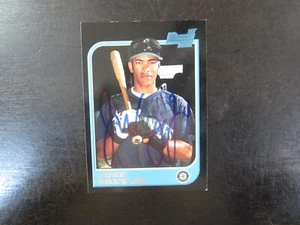 1997 Bowman # 100 Jose Cruz Jr Autograph Signed Auto Card (M2) Seattle Mariners - Picture 1 of 2