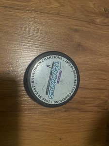 Vintage Richmond Renegades 1995-96 ECHL East Coast League Hockey Puck