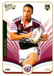 ✺New✺ 2006 MANLY SEA EAGLES NRL Card CHRIS HICKS