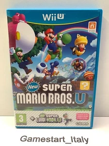 NEW SUPER MARIO BROS U + NEW SUPER LUIGI U - NINTENDO WiiU - GIOCO USATO PAL - Foto 1 di 14