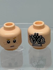 Lego Star Wars Minifigure Head  Podracer Goggles Pattern Anakin Skywalker #SW14 - Picture 1 of 1