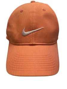 Nike Golf Unisex Dri-Fit Orange Hat Legacy 91 Athletic Running - Picture 1 of 8