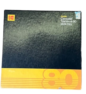 Kodak Carousel Transvue 80 Slide Tray with Original Box - Image 1 of 3
