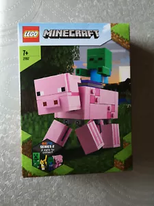 LEGO MINECRAFT 21157 -Bigfigurine cochon et bébé zombie - neuve et scellée - Imagen 1 de 5