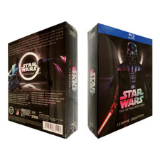 Star Wars The Skywalker Saga 12-Movie Blu-ray Collection 12-Disc Set New Sealed