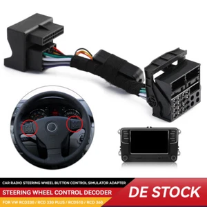 für VW Golf RCD330 RCD360 PRO Autoradio Rädchensteuerung Canbus Gateway Adapter - Afbeelding 1 van 6