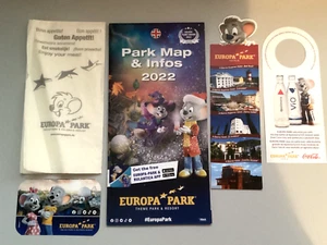 Europa Park 2022 Parkkarte Englisch - Bundle Deutsch Freizeitpark Mack NEU. - Bild 1 von 1