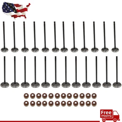 For 2008-2023 Acura MDX Honda Accord Odyssey 3.5L 3.7L New Intake Exhaust Valves - Image 1 of 4