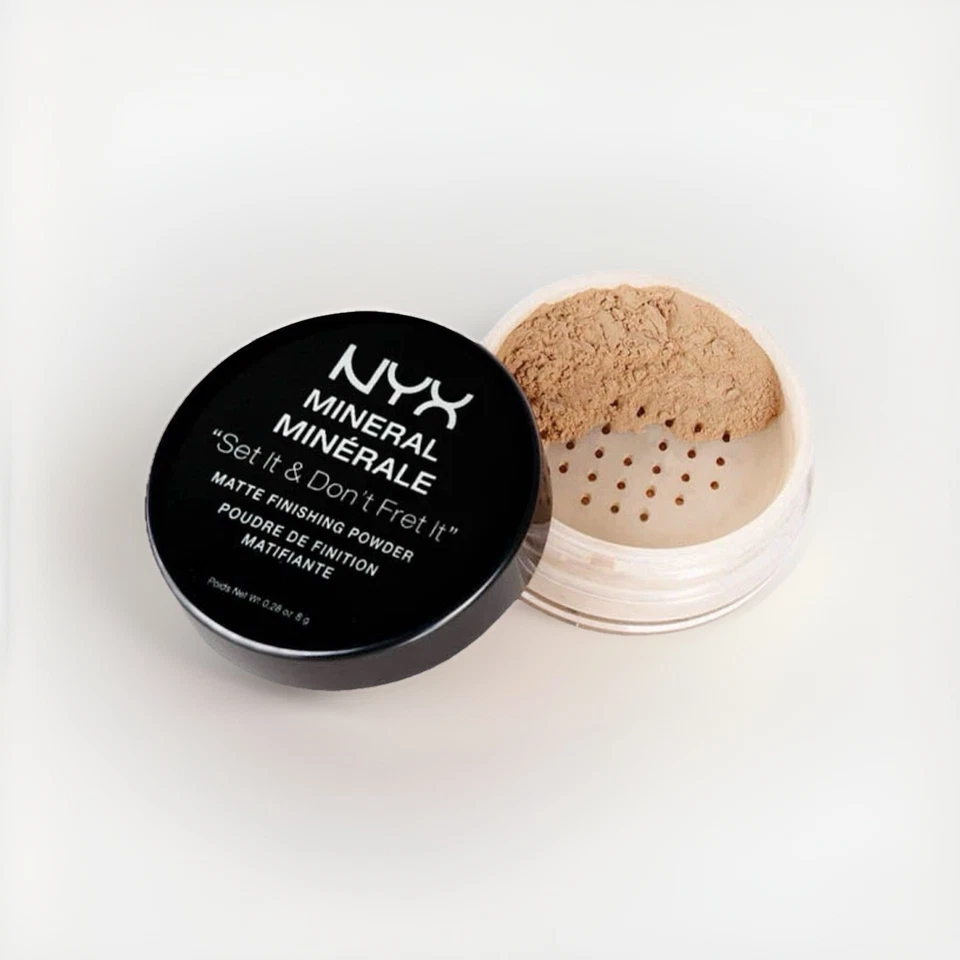 NYX Mineral Finishing powder Shade MFP02 Medium Dark 0.28 oz - Image 1 of 1