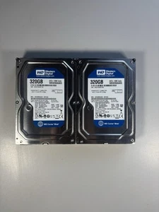 2 PIECES - WESTERN DIGITAL WD3200AAKX WDBLUE HARD DISK 3.5 320GB SATA 7200RPM - Afbeelding 1 van 4