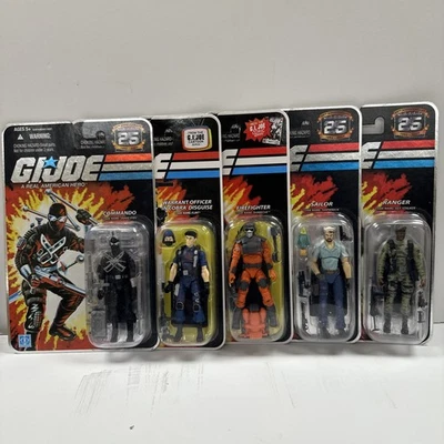 GI Joe 25th Anniversary Go Joe Lot!! MOC Sealed. - Image 1 of 4