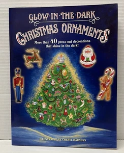 Vintage 1994 Random House Glow in the Dark Christmas Ornaments New! Book - Imagen 1 de 11