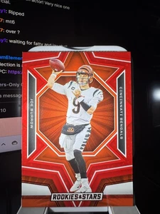 2023 Rookies & Stars Red #20 Joe Burrow BENGALS - Bild 1 von 2