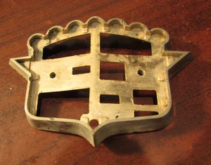 1953 Cadillac Hood Emblem Crest Badge Bezel 1459254 - Picture 1 of 8