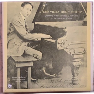 Jelly Roll Morton The 1923-24 Piano Solos Vinyl LP Fountain Records - Picture 1 of 12
