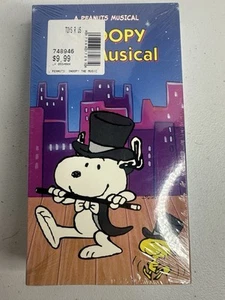 peanuts SNOOPY THE MUSICAL VHS VIDEOTAPE Neu Versiegelt - Bild 1 von 2