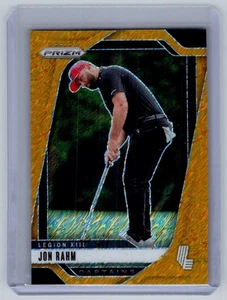 2025 Prizm LIV Golf - Jon Rahm #74 Gold Shimmer FOTL /8 - Foto 1 di 2