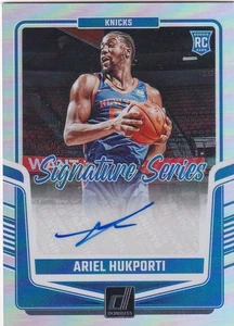 2024-25 NBA Panini Donruss No SS-AKK Ariel Hukporti Rookie Signature Series Auto - Bild 1 von 2