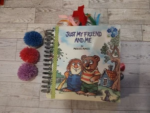 Mercer Mayer Critter Junk Journal, Journal Made From A Paperback Book, Coil Bind - Picture 1 of 13