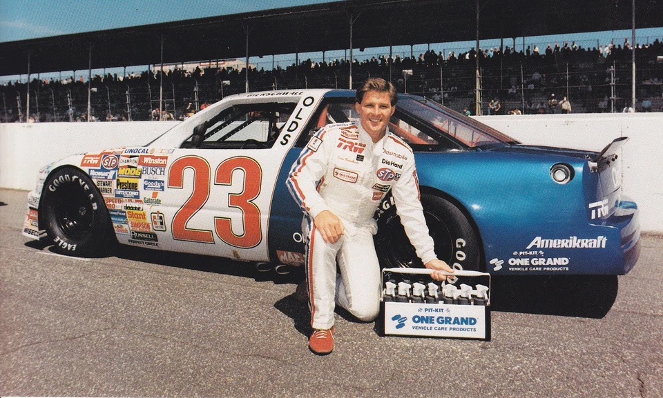 Eddie Bierschwale 1989 - postal One Grand Oldsmobile 9" X 6" Foto 1 de 1