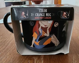 The Nightmare Before Christmas Color Change Mug Zak Jack Skellington Sally New - Picture 1 of 6