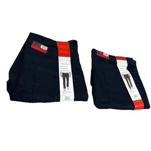 Jachs New York Pantalone da Viaggio Blu Uomo 34X30 2 Vie Elasticizzato Dritto (2 Paia) - Foto 1 di 3