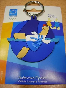 LLAVEROS DE PLÁSTICO OLÍMPICOS ATENAS 2004 - NATACIÓN - Imagen 1 de 1