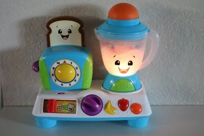 Kids II Bright Starts Giggling Gourmet Rise & Dine Licuadora Tostadora Música Luces Foto 1 de 4