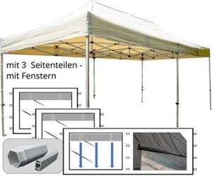 PROFI-ZELTE Faltpavillon Alu 3x6 (Faltzelt, Pavillon, Pop-Up Zelt) - Bild 1 von 28