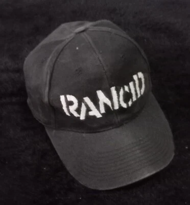 VTG 90'S Rancid BASEBALL CAP HAT Giant OSFA, offspring, nofx, greenday - Image 1 of 4
