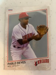 Pablo Reyes 2018 Indianapolis Indians Team Card