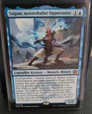 Taigam, meisterhafter Opportunist / Taigam, Master Opportunist  (MTG deutsch) - Bild 1 von 2